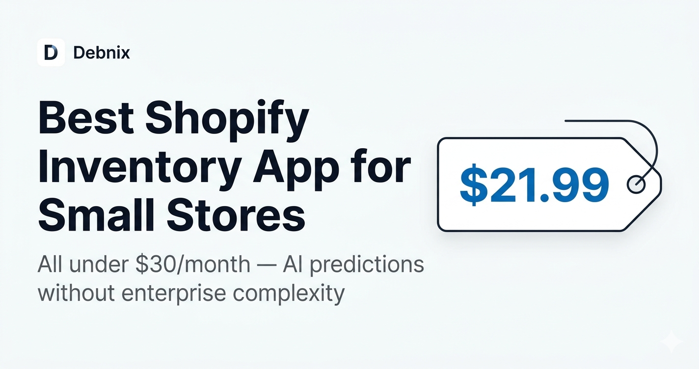 Best Shopify inventory app for small stores